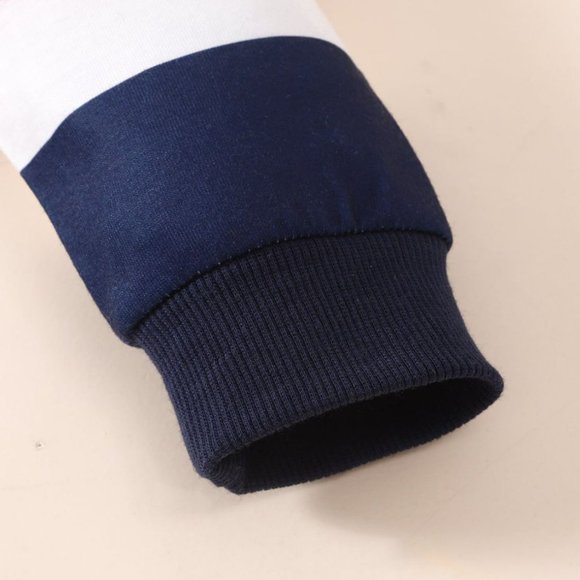 Baby Striped Collared Neck Jumpsuit - Picture 5 of 5